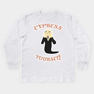 Express Yourself Kids Long Sleeve T-Shirt